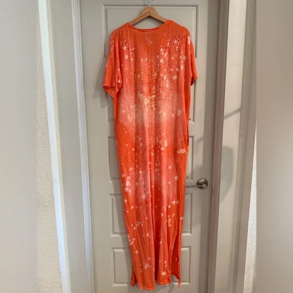 A Rare Bird Boho Maxi Tshirt Dress S/M - Picture 4 of 6